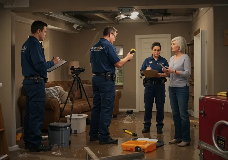 Water Damage Assessment and Insurance Documentation process in Claryville, KY